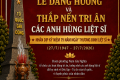 HOẠT ĐỘNG TRI ÂN CÁC ANH HÙNG LIỆT SĨ
