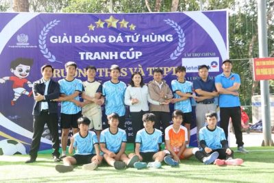 Giải bóng đá tứ hùng các trường THCS – THPT 2025