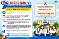THÔNG BÁO Về việc hoãn thời gian làm thủ tục nhập học đối với học sinh trúng tuyển lớp 10 năm học 2026–2027