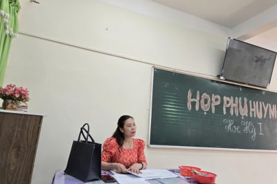 Họp phụ huynh học sinh HKI năm học 2025 – 2026