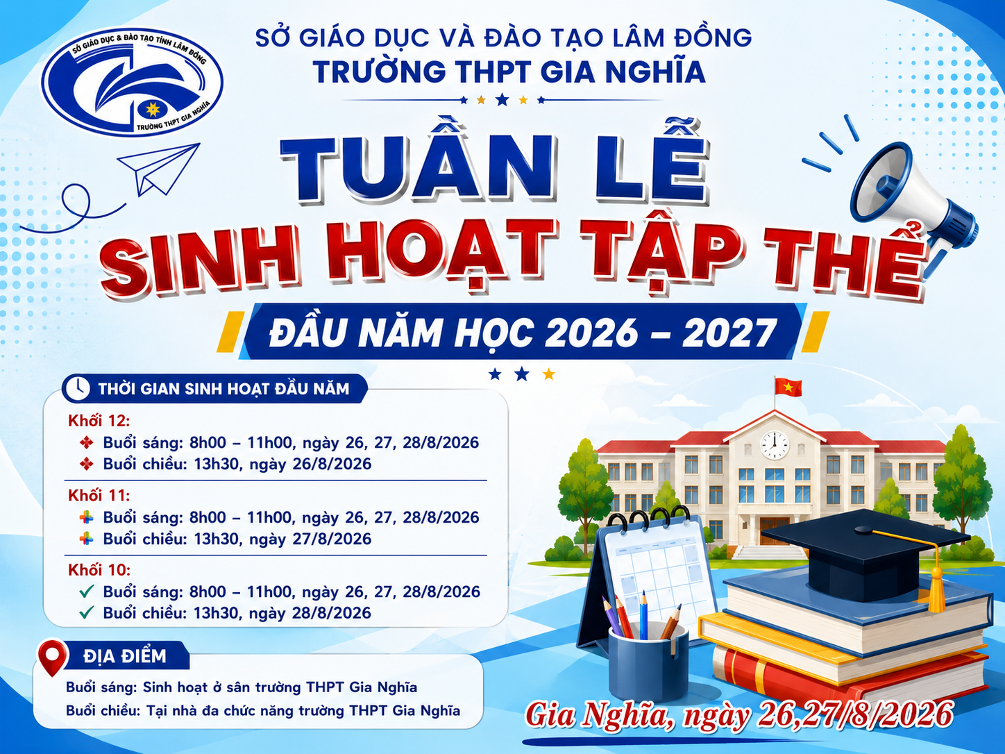 🌟 SÔI NỔI TUẦN SINH HOẠT TẬP THỂ ĐẦU NĂM HỌC 2026 – 2027 🌟 🌟 SÔI NỔI TUẦN SINH HOẠT TẬP THỂ ĐẦU NĂM HỌC 2026 – 2027 🌟
