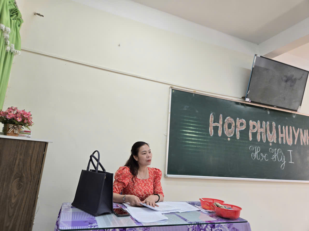 Họp phụ huynh học sinh HKI năm học 2025 – 2026